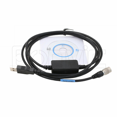 Trimble 5600 Geodimeter Hirose 4-pin USB Data Cable to PC