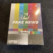 Fake News Just The News You Want To Hear Breaking Games Board Game New Sealed