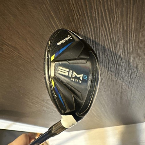 TaylorMade SIM2 MAX 3H 19° Hybrid Utility TENSEI TM60 R Flex w/ Headcover - Picture 2 of 12