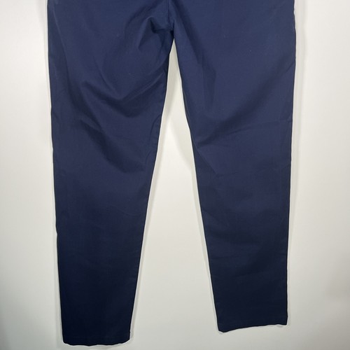 Polo Ralph Lauren Navy Blue Chino Pants W/ Red Pony Boys Size 20 - 28" Waist - Picture 3 of 8