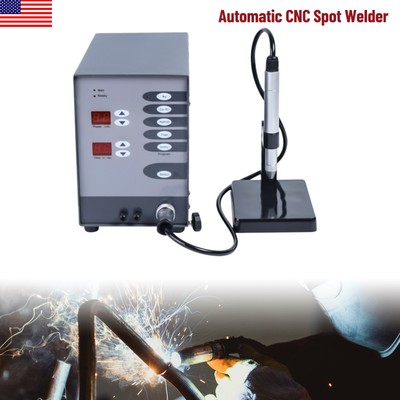 Automatic Pulse Argon Arc Welder CNC Spot Welding Machine Jewelry Repair Tool US