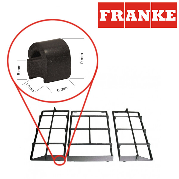 Gommini Antigraffio Per Griglia Cucina A Gas - 4 Pezzi Universali, Compatibili Franke - Foto 9