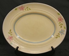 Art Deco Newhall Nirvana Medium Platter 31 cm wide x 25 cm deep.     Sh44.