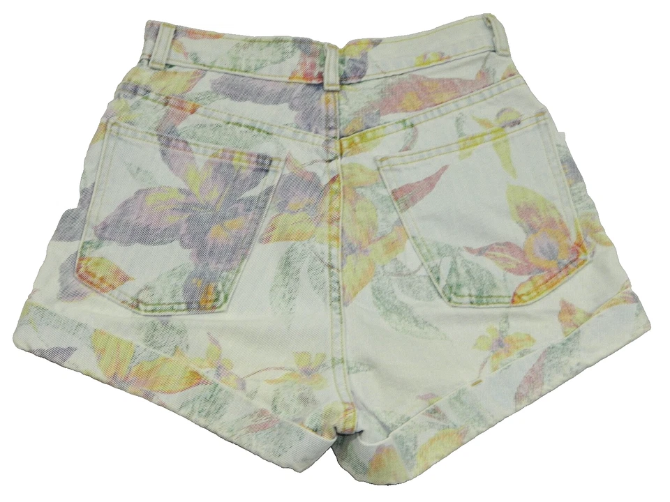 Pantalones Cortos Bermudas Mujer Ropa Americana Denim Tropical Etiqueta 26 Medida Talla 24 Foto 2 de 3