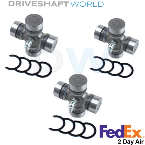 3x Driveshaft Universal Joints for Kia Sorento Propeller Shaft 49598