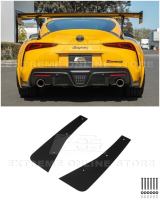 For 20-Up Toyota GR Supra A90 A91 Performance Style Rear Mud Flaps