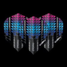 Winmau Prism Alpha Black, Purple & Blue #6 St...