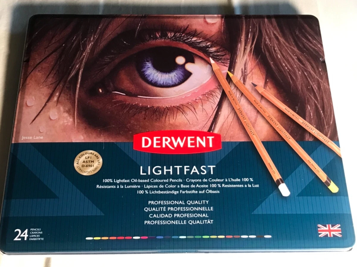 Pencils Derwent Lightfast Pencils (review), Derwent Lightfast Colored
