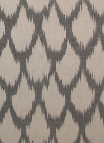 11 Yard HAND MADE UZBEK Natural 100% COTTON IKAT FABRIC # 8566 - Picture 3 of 3