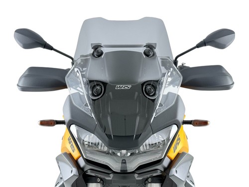 WRS WINDSCREEN SPORT DARK SMOKED FOR MOTO GUZZI STELVIO 2024-2025 - Picture 3 of 7