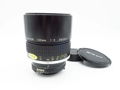 Nikon F non Ai Nikkor 2/135 2 135mm 1:2 135 mm Objektiv - Bild 1 von 4