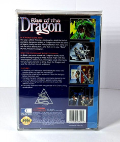 Rise of the Dragon (Sega CD, 1994) CIB Tested