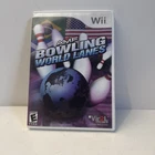 AMF Bowling: World Lanes Nintendo Wii CIB Complete Works & Tested