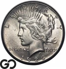 1926 Peace Dollar, Premium Quality Solid Gem BU++, Super Nice!