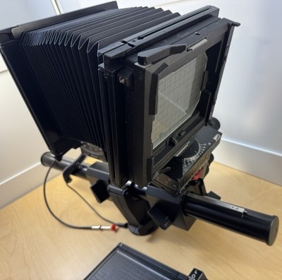 Sinar X Large Format Rail View Camera Front/Rear Stand Rodenstock Sironar-N