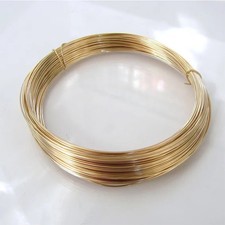 One Meter 14K Gold Filled Wires 14k Gold Wire for Jewelry Making Earring DIY