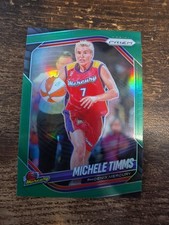 2025 Panini Prizm WNBA - Michele Timms #133 Green Prizm