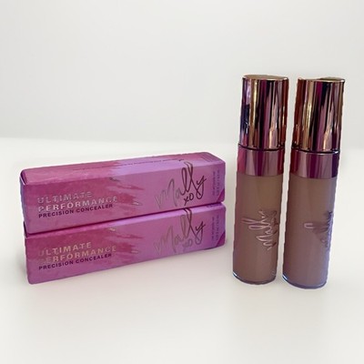 2 X Mally Ultimate Performance Precision Concealers- 8.5ml Ea -Shade Medium -NEW