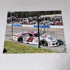 Dale Earnhardt Jr 2025 ZMAX CARS TOUR BUDWEISER CHEVY BASEBALL #8 signed photo