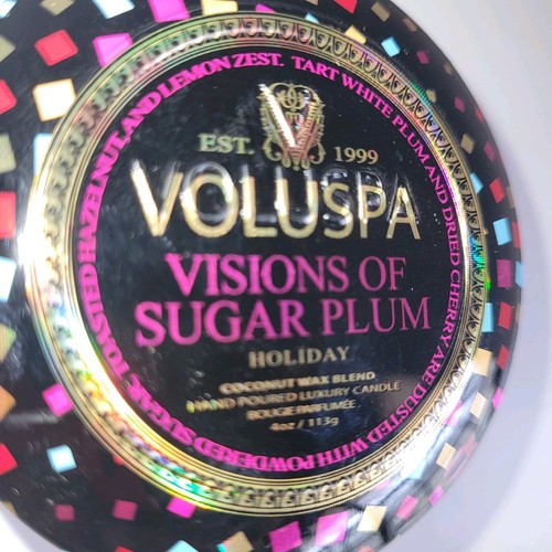 Voluspa Candle New Visions Of Sugar Plum - Picture 2 of 5