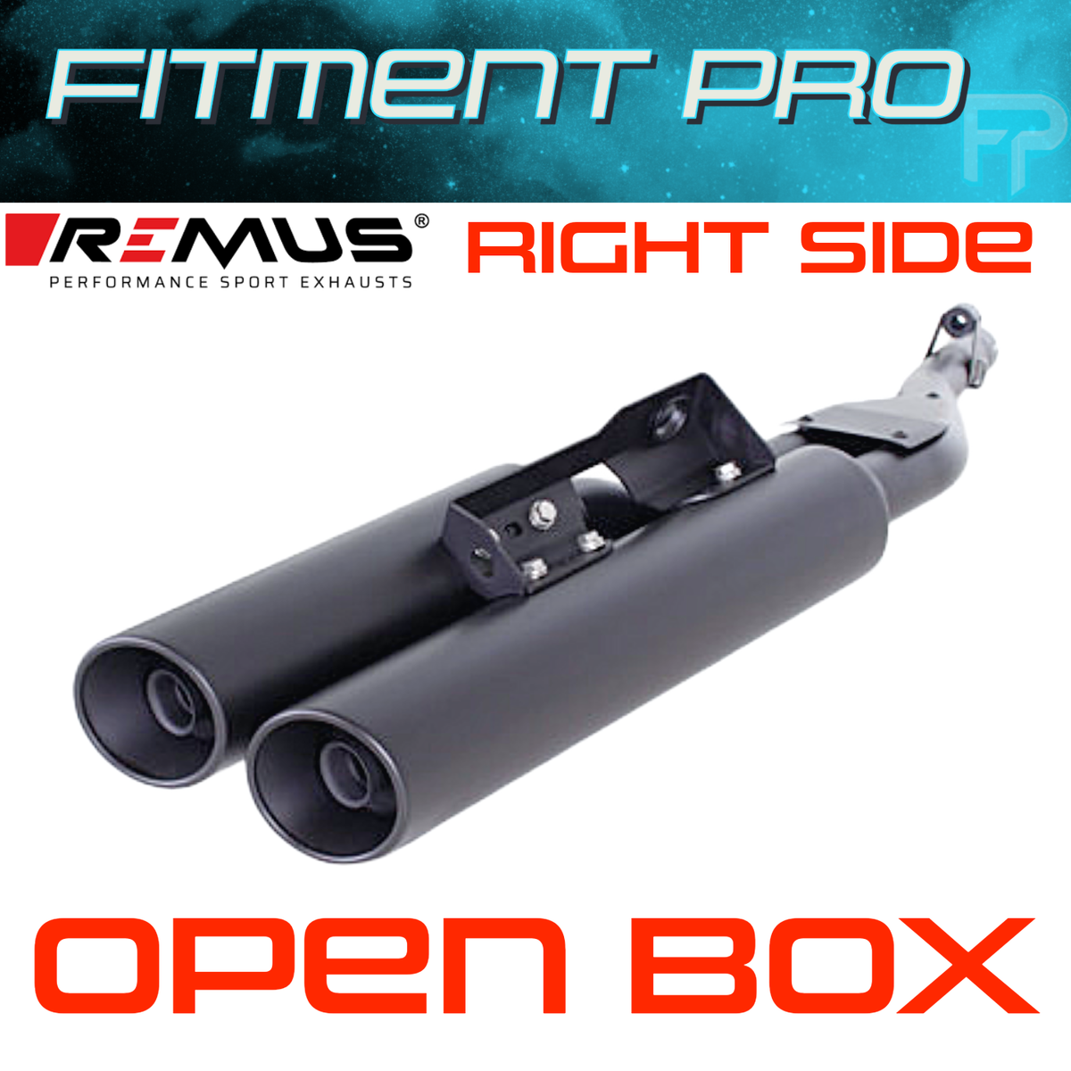レムス マフラー  K1600B / GA 7783 089518 L/R Remus 7783 089518R Right Exhaust Muffler for 18-19 BMW K1600