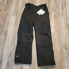 NEW NWT Slalom Ski Pants Black Youth L Child