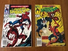 Amazing Spiderman #361 & 362 1992 Newsstand Vari 1st Carnage App Bagley Cover