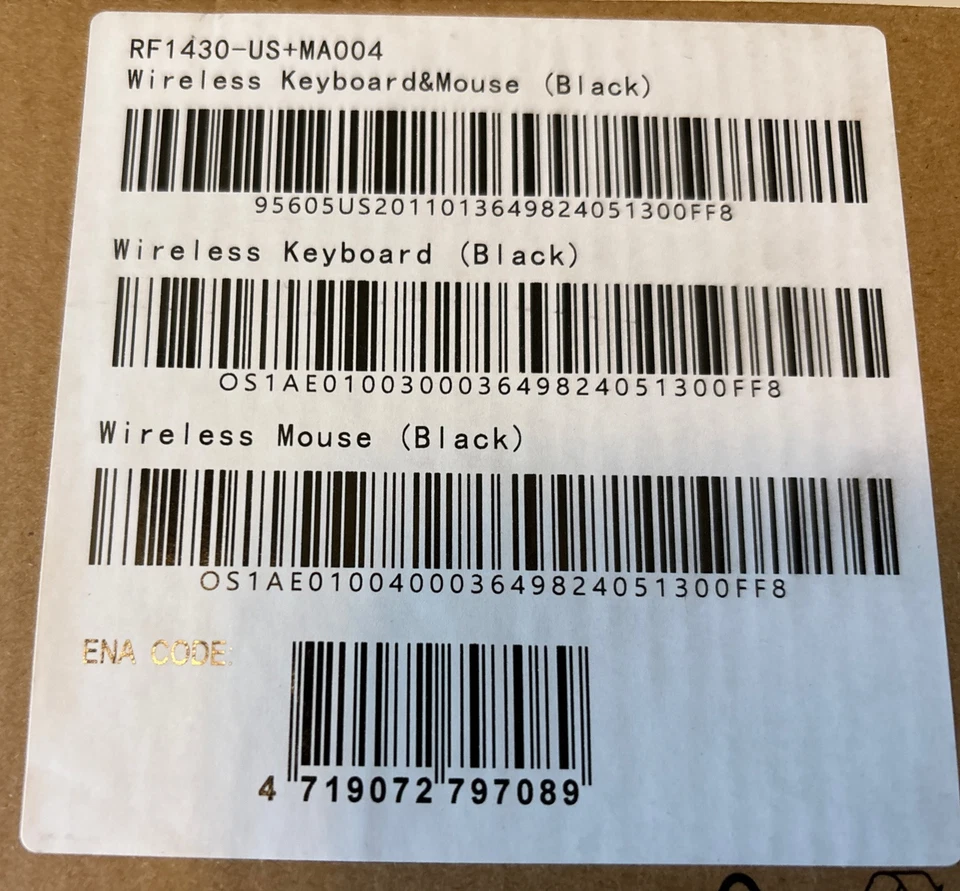 MSI RF1430 Wireless Keyboard And Mouse - Image 4 of 4