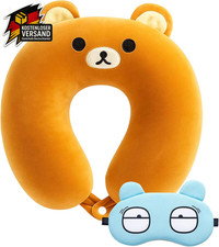 Nackenkissen Kinder Reisekissen Flugzeug 30x30cm Bequemes Nackenkissen Auto Büro