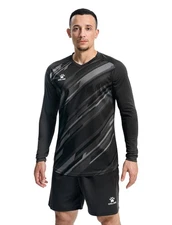 Men's Soccer Goalie Jerseys,Padded Goalkeeper Kit,Youth Goalie Shirt and Pant...