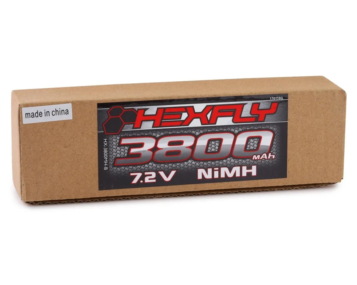 REDCAT 03495 HX-3800MH-B 6-Cell NiMH Battery Banana 4.0 Connector 7.2V/3800mAh