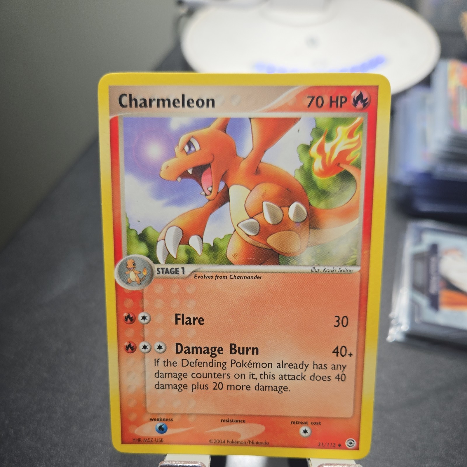 Charmeleon 31/112 FireRed & LeafGreen Regular NM