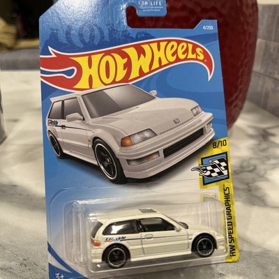 Hot Wheels Super Treasure Hunt STH '90 Honda Civic EF White Free