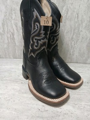 Cody James Boys' Little Westley Western Boots - Broad Square Toe Size 10C