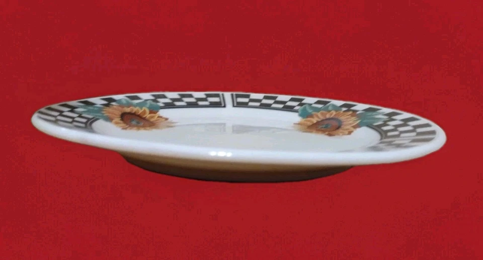 Sunny Collection By B & D Tabletops Unlimited 8" Ceramic Plates - Image 4 of 4