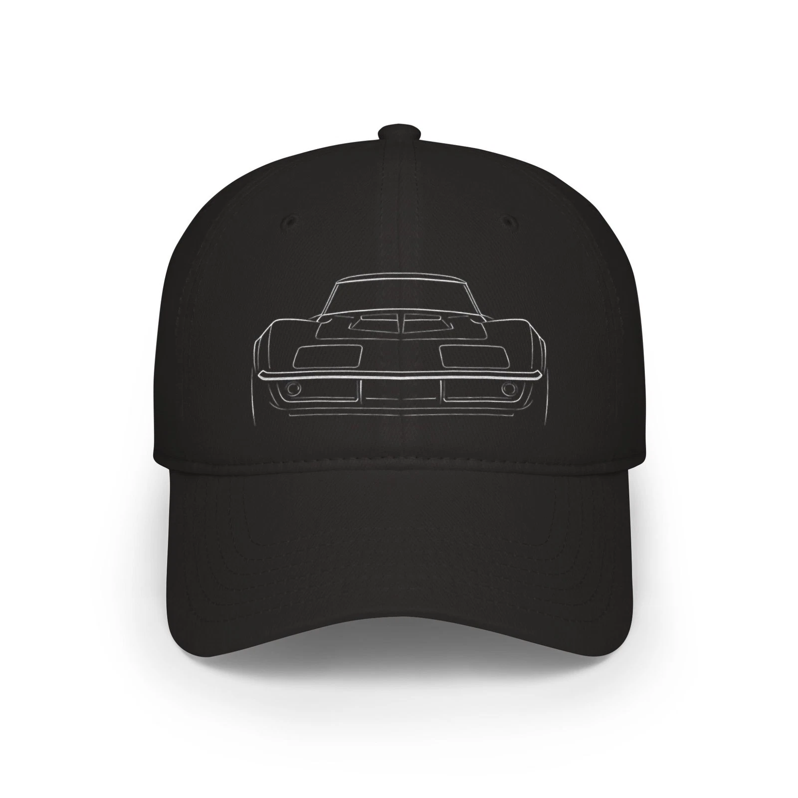 1968 Corvette Hat | C3 Front View Outline | Low Profile Cap | Classic Vette