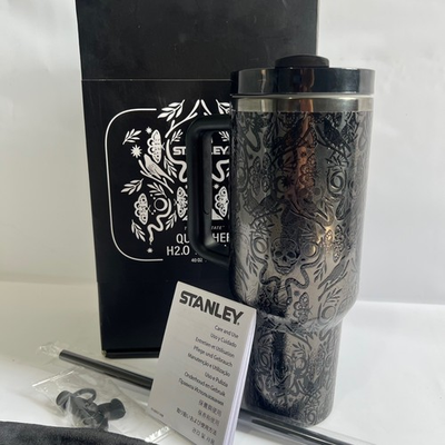 #ad Stanley Halloween Quencher H2.0 FlowState Tumbler 40oz – Deadly Damask $69.99