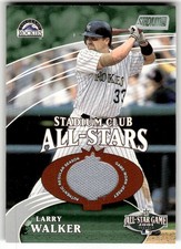 2002 Stadium Club Larry Walker All-Star Relics #/2400 #SCAS-LW