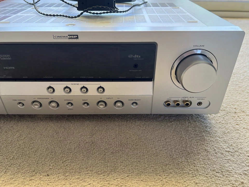 Yamaha HTR-6130, 5.1 Channel AV Receiver HDMI Amplifier - Tested & Working - Image 3 of 4
