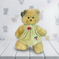 Vintage Fisher Price Briarberry Bear Mollyberry Plush - 10" 1998 Stuffed Animal