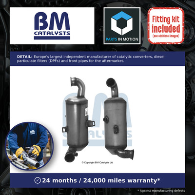 Diesel Particulate Filter DPF + Fitting Kit fits CITROEN C4 PICASSO Mk1 1.6D BM
