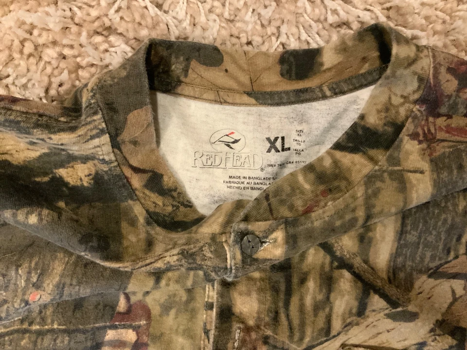 Pullover de caza de camuflaje pelirroja - para hombre talla XL Foto 2 de 3