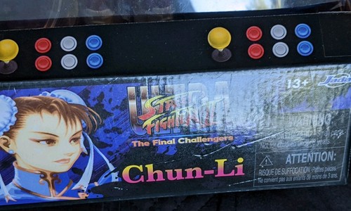 Jada Street Fighter ULTRA The Final Challengers Chun-Li Player 1 BLUE unopened - Picture 11 of 11