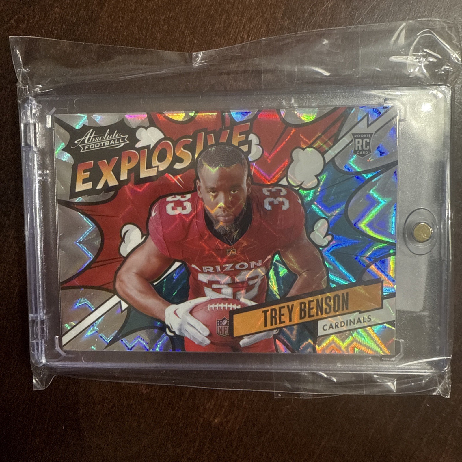 2024 Panini Absolute - Explosive Trey Benson #EX-TBN (RC)