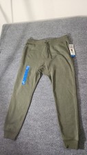 Hurley Men's Olive Green Fleece Joggers Size Large NWT
