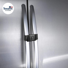 Fridge Freezer Refrigerator Cabinet Lock Latch, 2 Packs Adjustable French Door