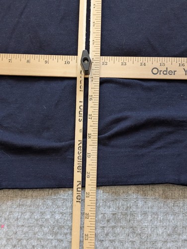 Le Ciel Bleu Sweater Womens 36 Blue V Neck Cropped Tie Sleeve Tencel 19A62201 - Picture 9 of 12