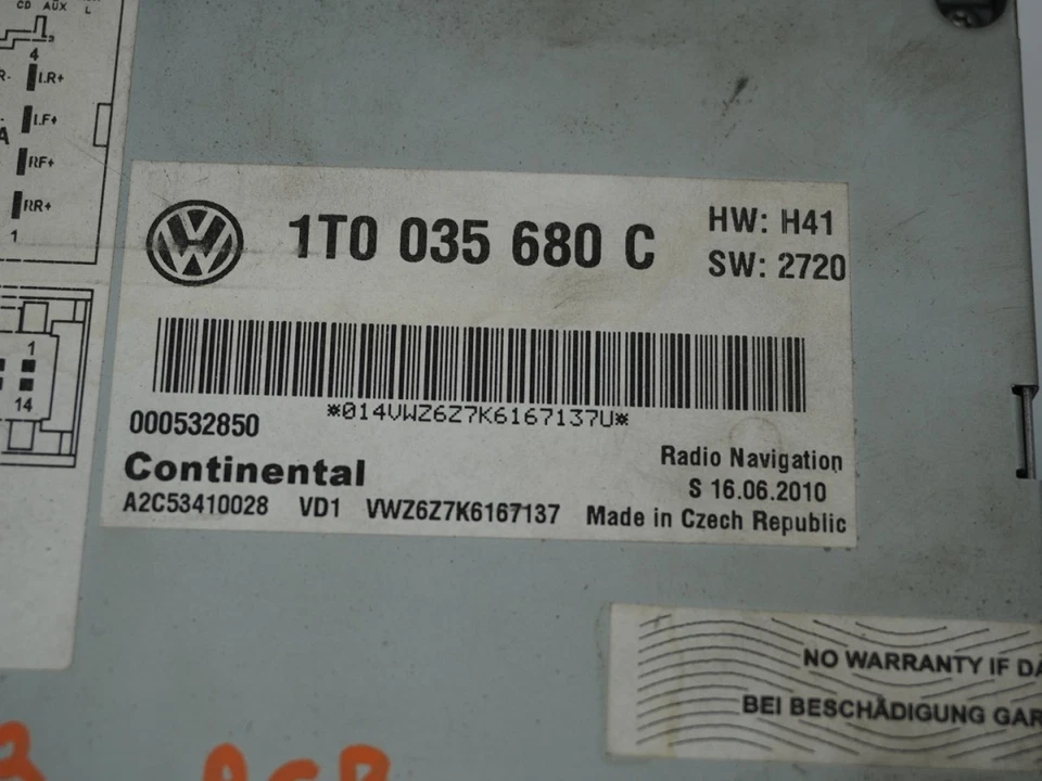 Autoradio Angebot Volkswagen Golf V Phase 1 - 1.9 Tdi 105ch - Bild 3 von 4