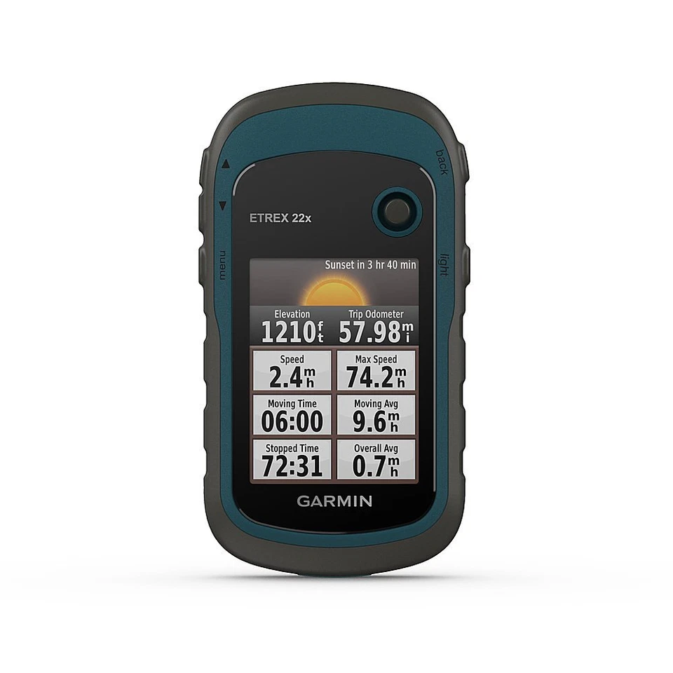 Garmin eTrex 22x Rugged Handheld GPS Navigator with 2.2" Color Display, Navy - Image 4 of 4