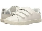 Tretorn Women's CARRY2 Sneaker Vintage White/Silver Leather, 9 M